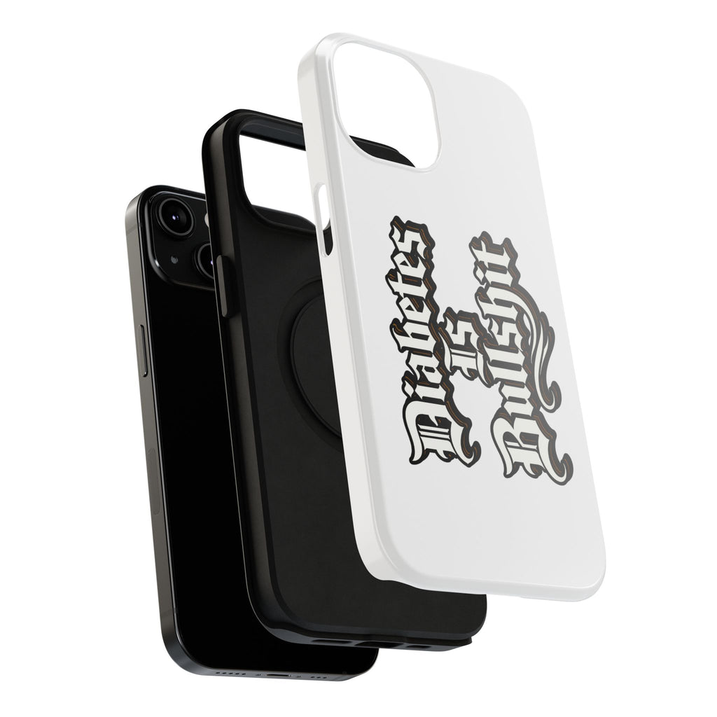 Impact-Resistant Phone Case — Gothic "Protects & Punishes" Design