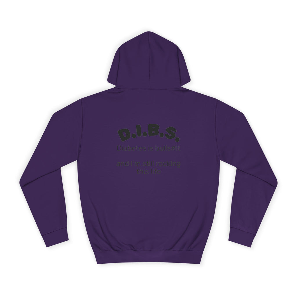 Don't judge my pancreas Hoodie — Funny Pancreas Cartoon Front, Bold Back Statement