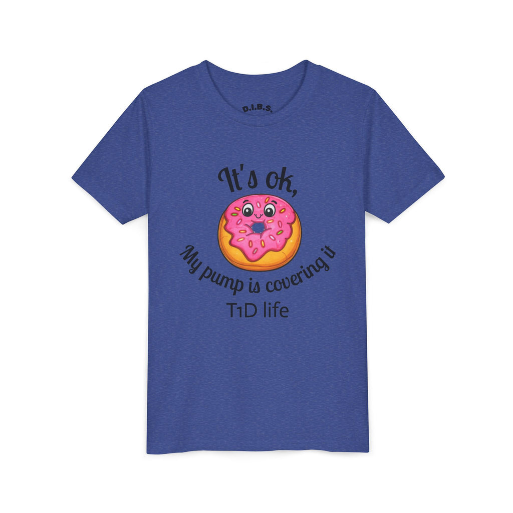 My Pump Is Covering it Youth Short Sleeve Tee