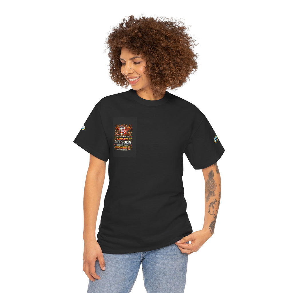 Diet Soda No Judgment Tee — Funny Beverage Lover T-Shirt