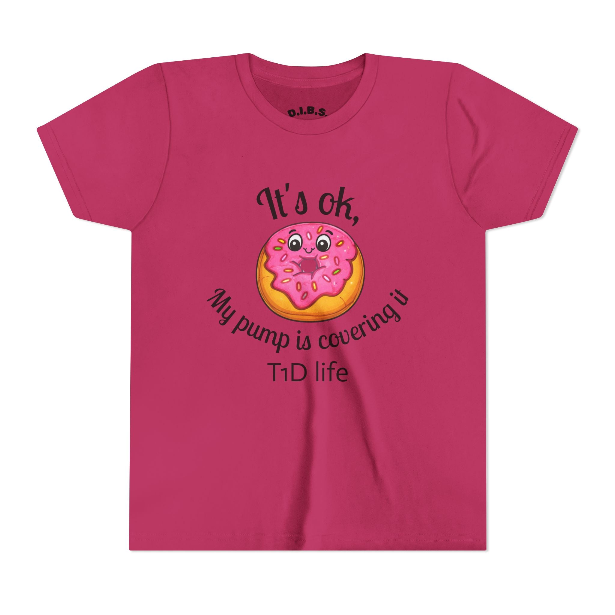 My Pump Is Covering it Youth Short Sleeve Tee