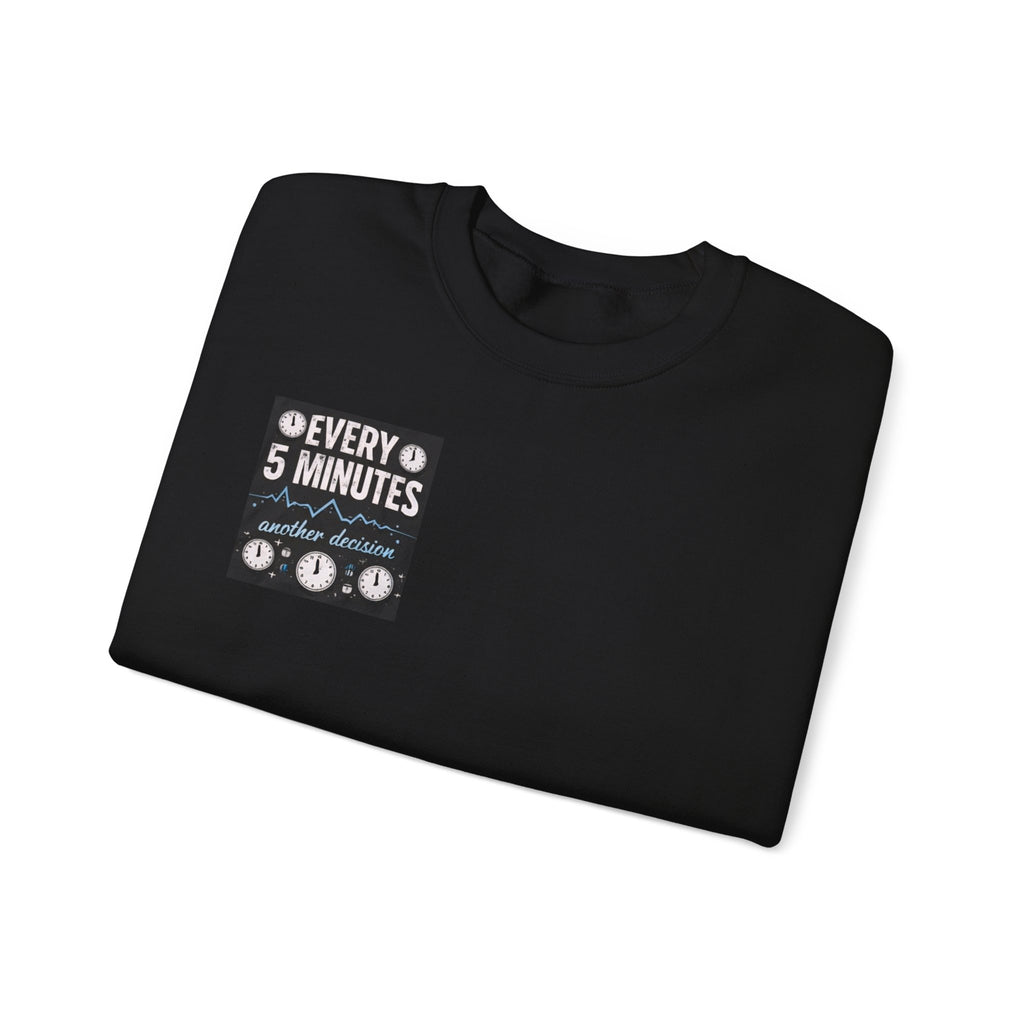 T1D Mental Health Sweatshirt — "180 Decisions a Day"