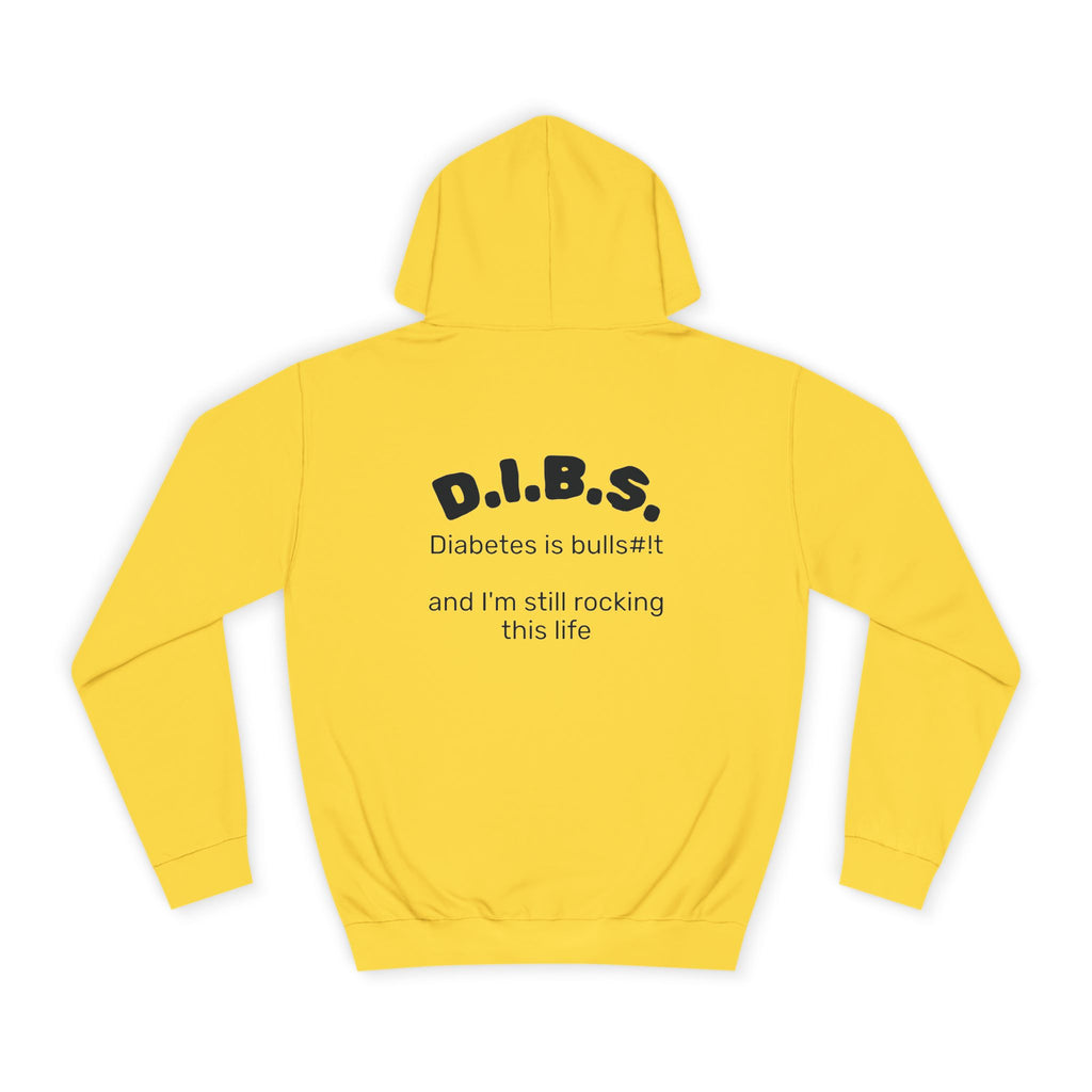 Don't judge my pancreas Hoodie — Funny Pancreas Cartoon Front, Bold Back Statement