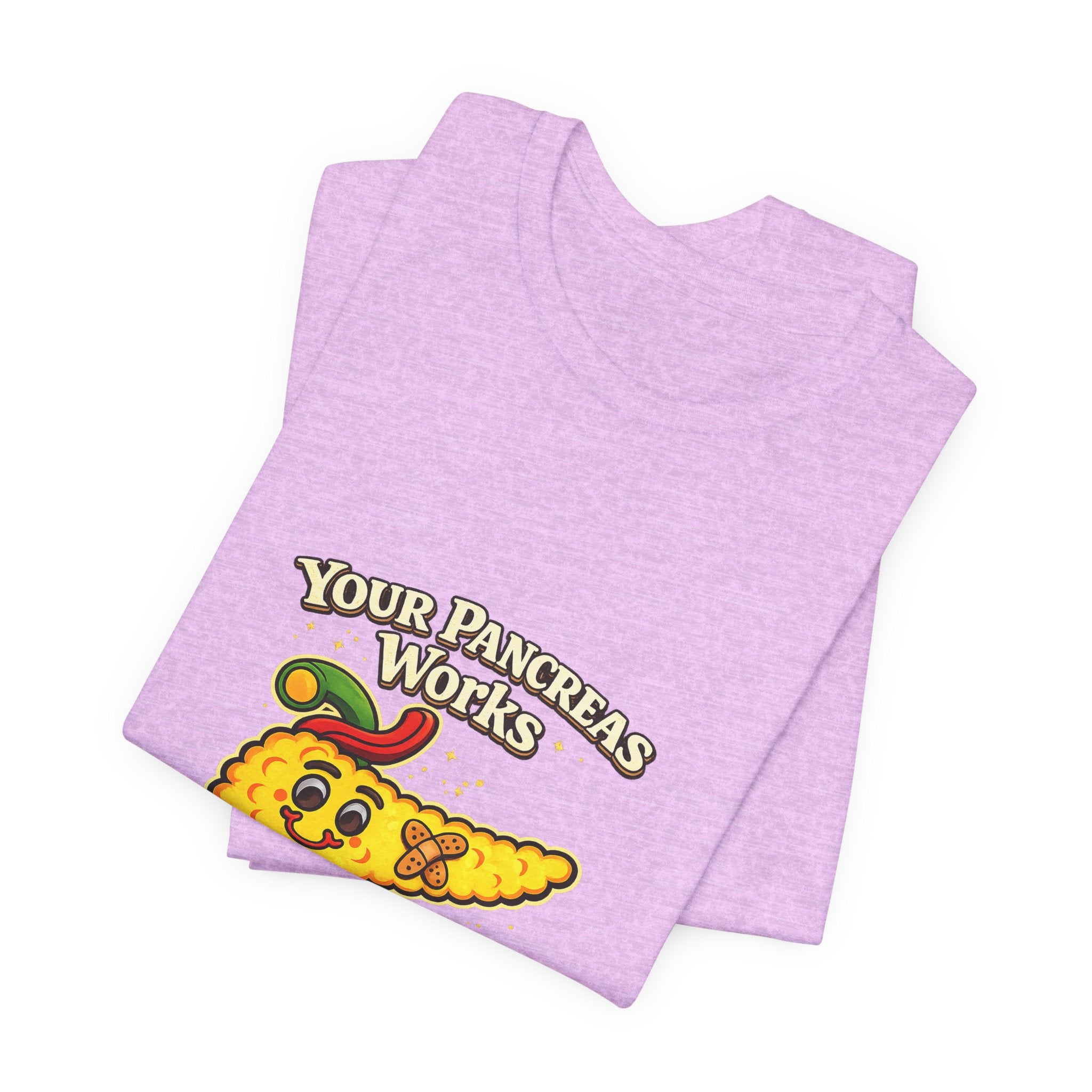 Your Pancreas Works Tee — "Don't Judge Mine" Diabetes Awareness T-Shirt