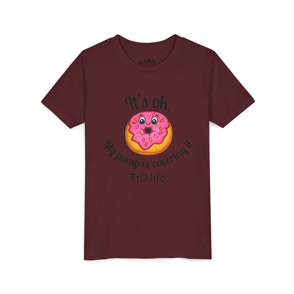 My Pump Is Covering it Youth Short Sleeve Tee
