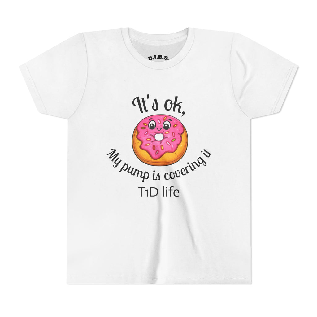 My Pump Is Covering it Youth Short Sleeve Tee