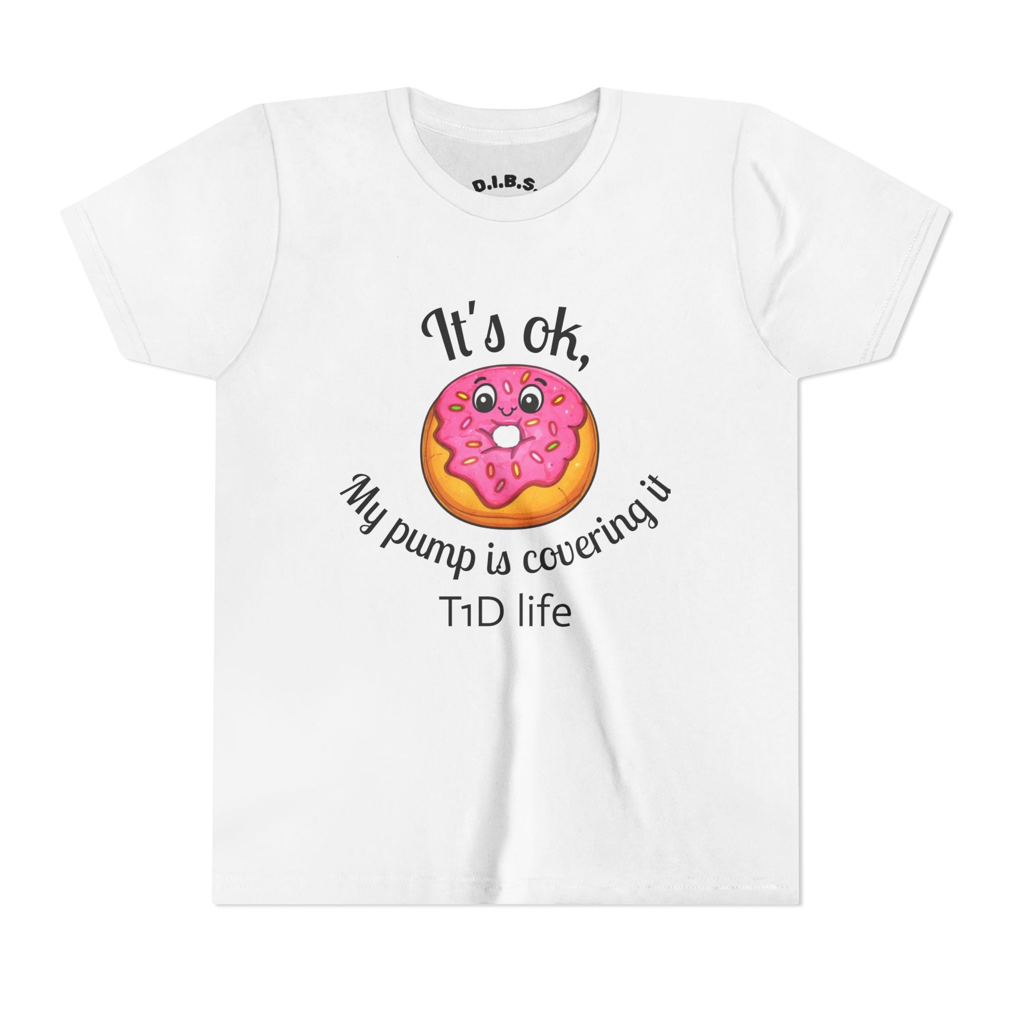 My Pump Is Covering it Youth Short Sleeve Tee