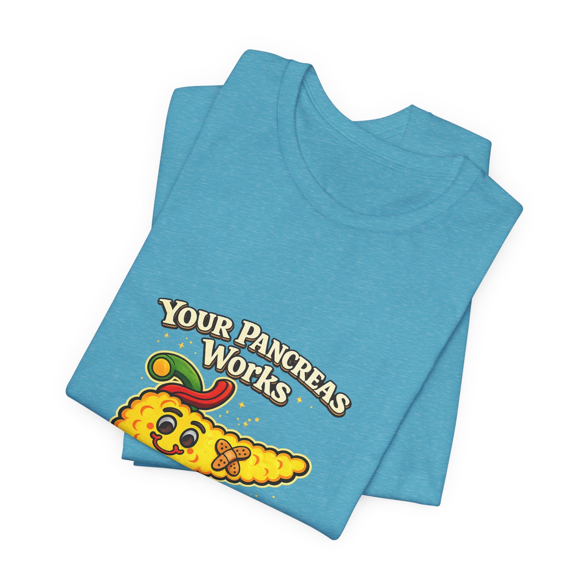 Your Pancreas Works Tee — "Don't Judge Mine" Diabetes Awareness T-Shirt