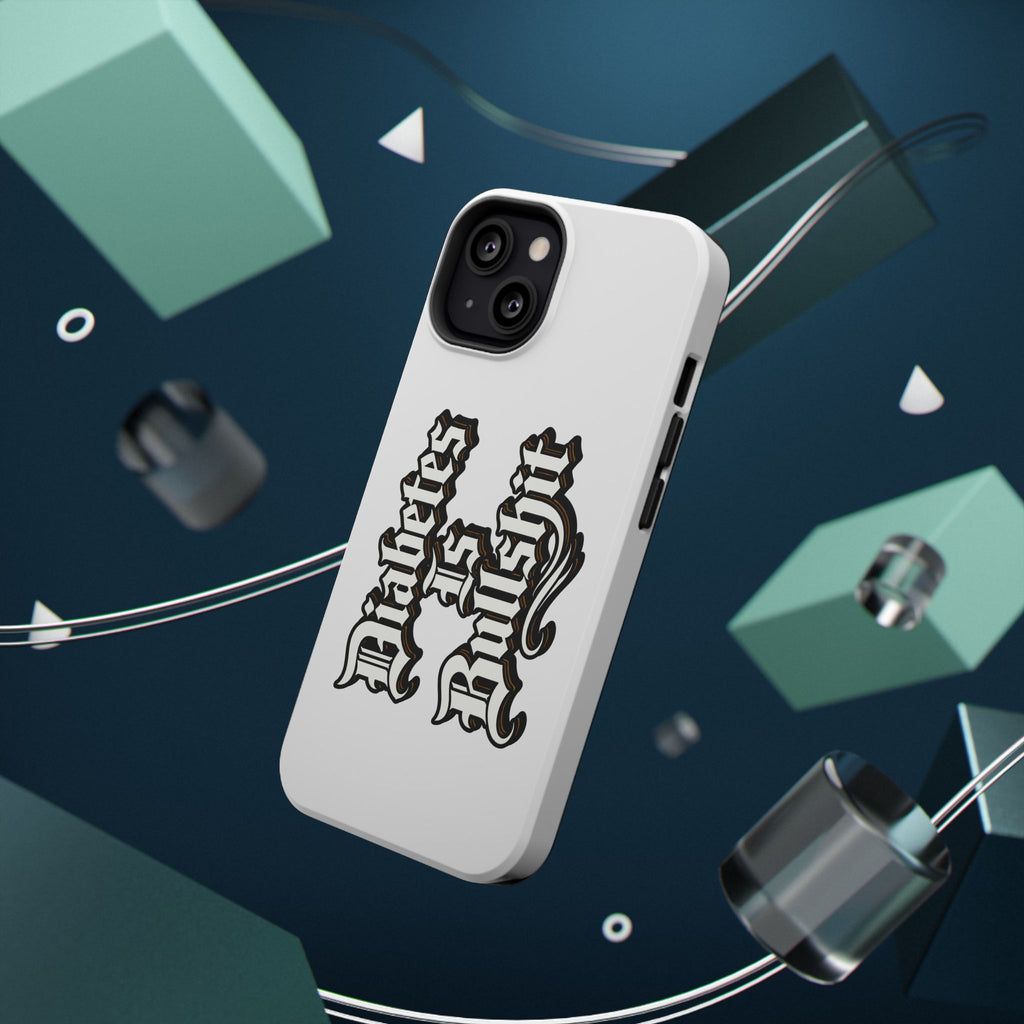 Impact-Resistant Phone Case — Gothic "Protects & Punishes" Design