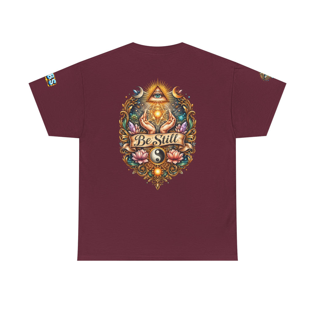 Be Still Spiritual Tee — Positive Encouragement Shirt for T1D Support