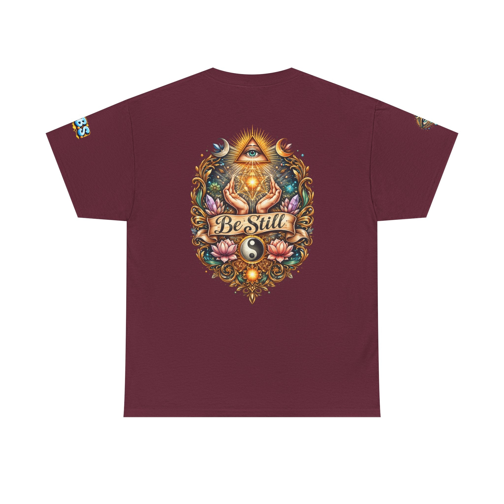 Be Still Spiritual Tee — Positive Encouragement Shirt for T1D Support
