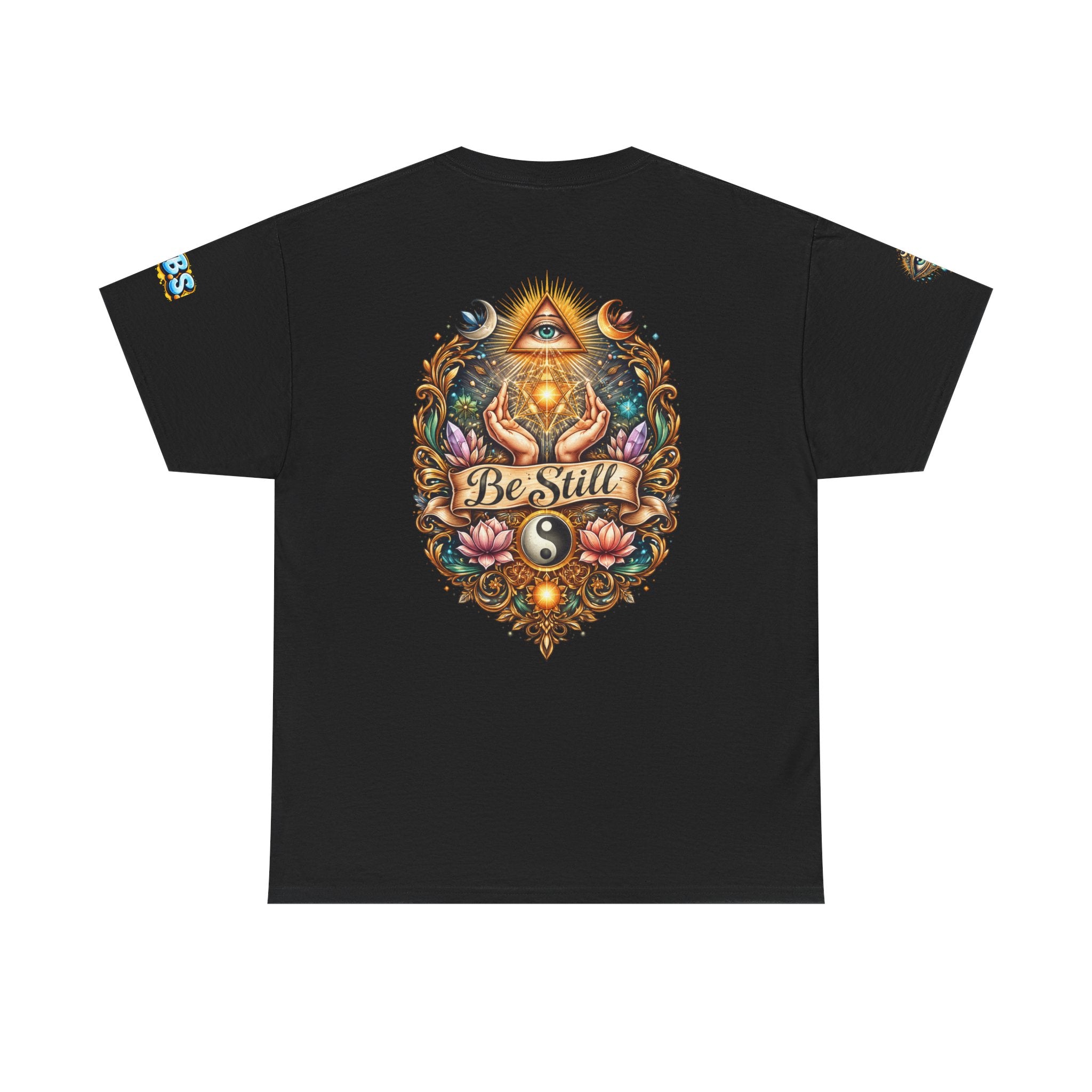 Be Still Spiritual Tee — Positive Encouragement Shirt for T1D Support