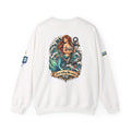 T1D Mermaid Sweatshirt — "Riding the Wave" Blood Sugar Awareness Crewneck