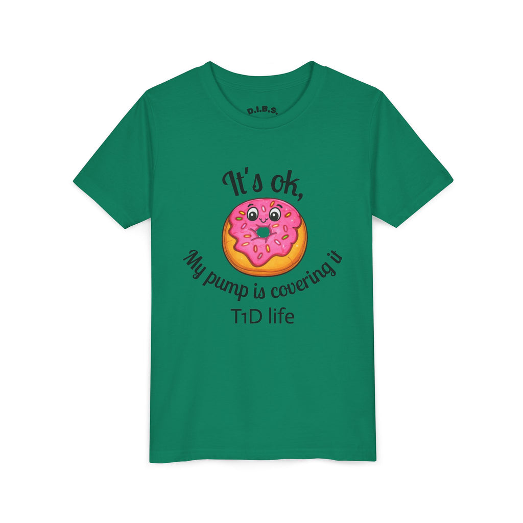 My Pump Is Covering it Youth Short Sleeve Tee