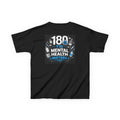 Kids T1D Mental Health Awareness Tee — "180 Decisions a Day"