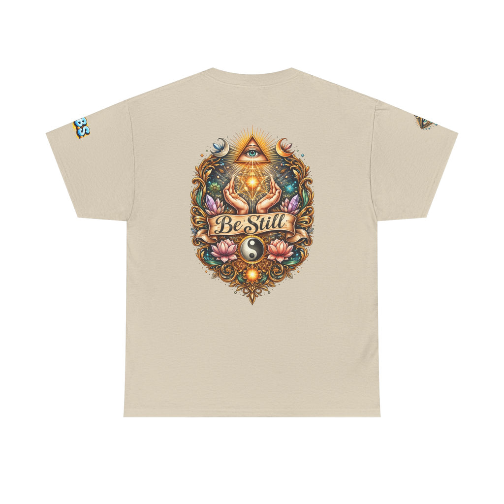 Be Still Spiritual Tee — Positive Encouragement Shirt for T1D Support