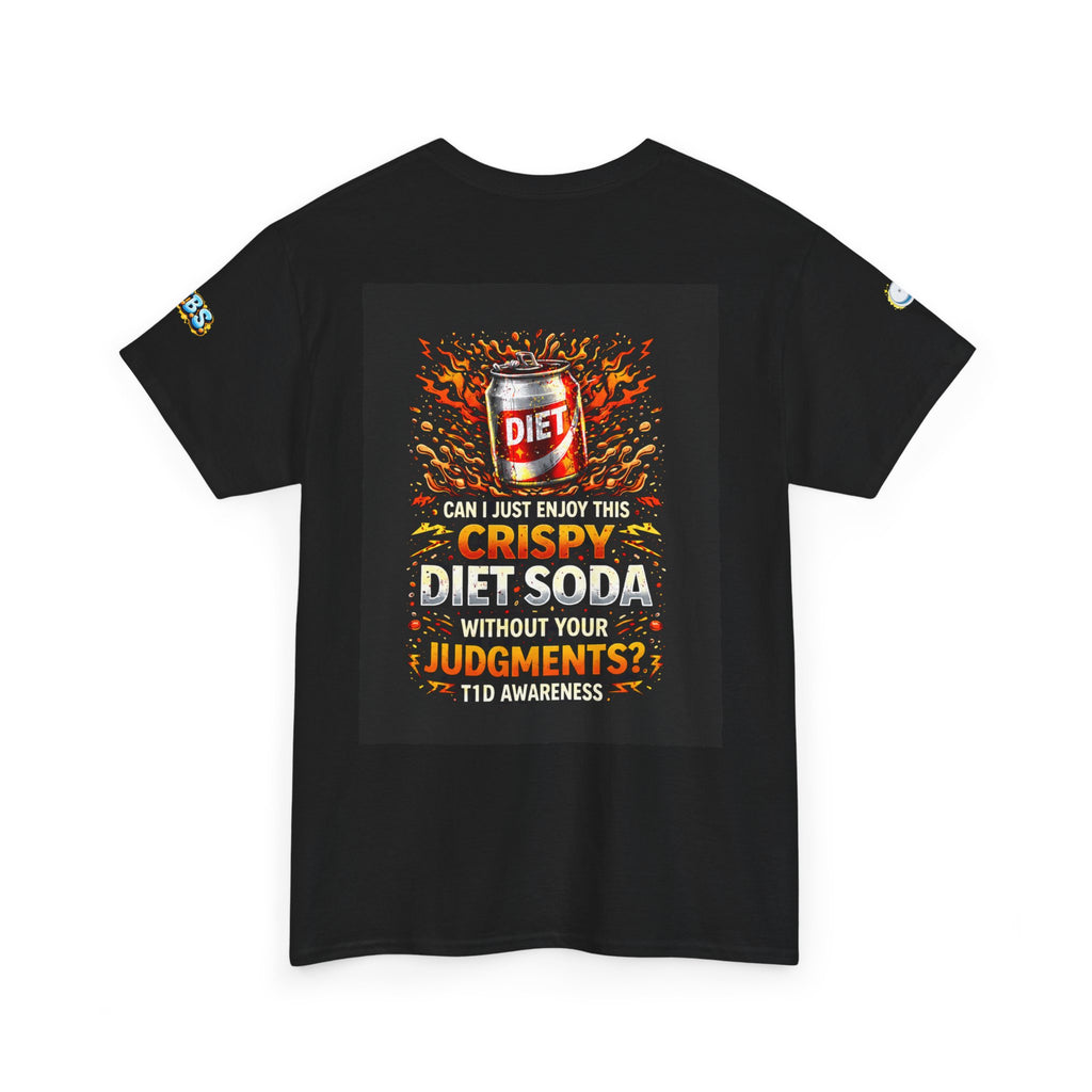 Diet Soda No Judgment Tee — Funny Beverage Lover T-Shirt