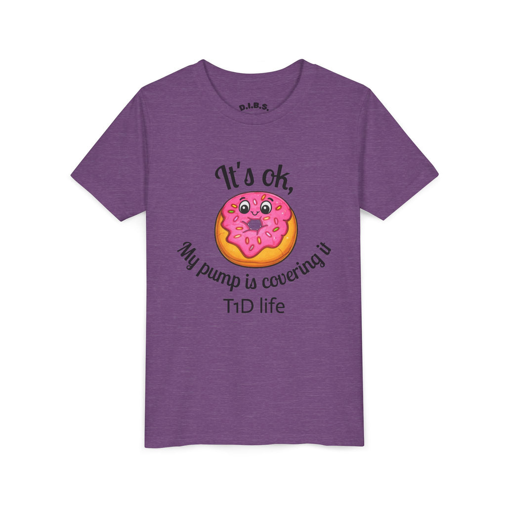 My Pump Is Covering it Youth Short Sleeve Tee