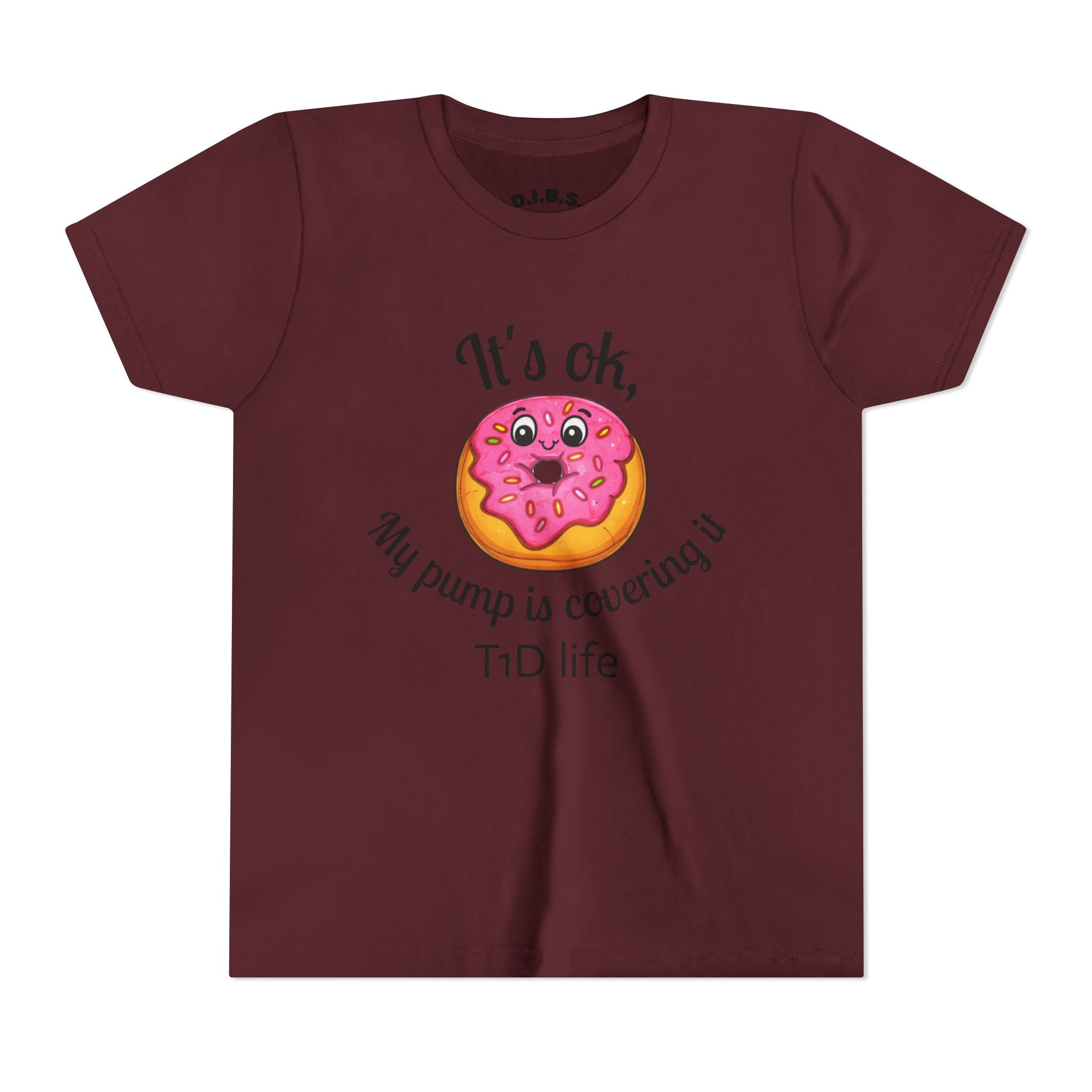 My Pump Is Covering it Youth Short Sleeve Tee